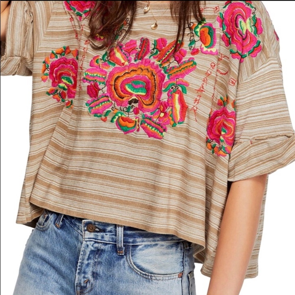 Free People CATALUNYA Top Sz S NWT